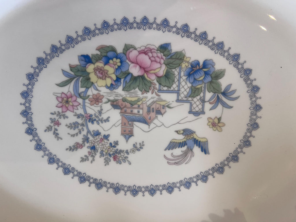 Royal Albert Songbird Platter | New Romance Series Fine English Bone China Serving Tray