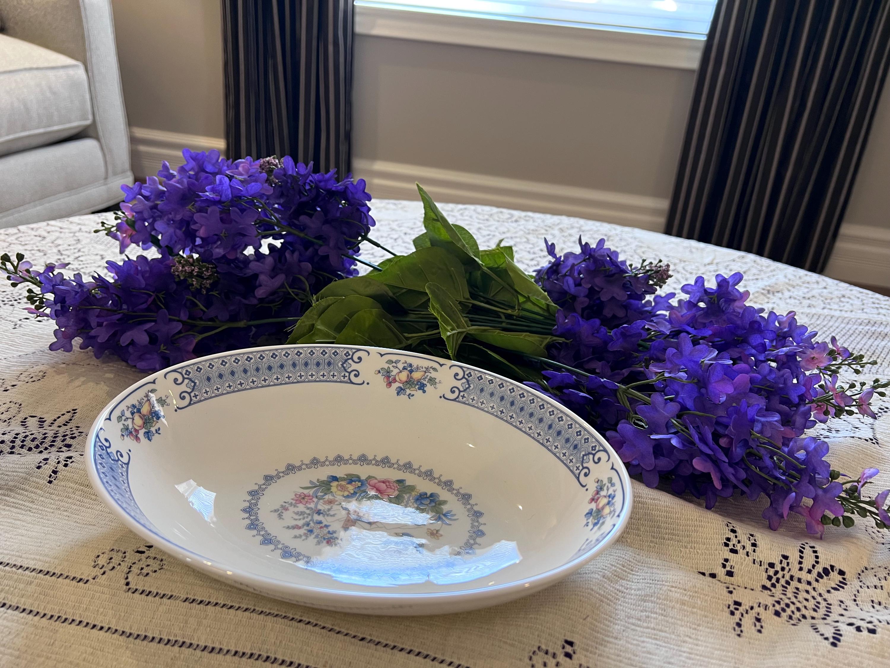Royal Albert Songbird Oval Vegetable Bowl | Fine English Bone China Serving Dish