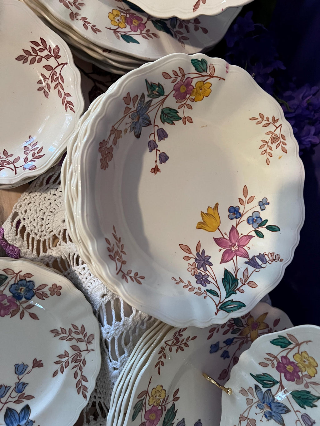 Vintage J&G Meakin "Cotswold" Ironstone Dinnerware Set