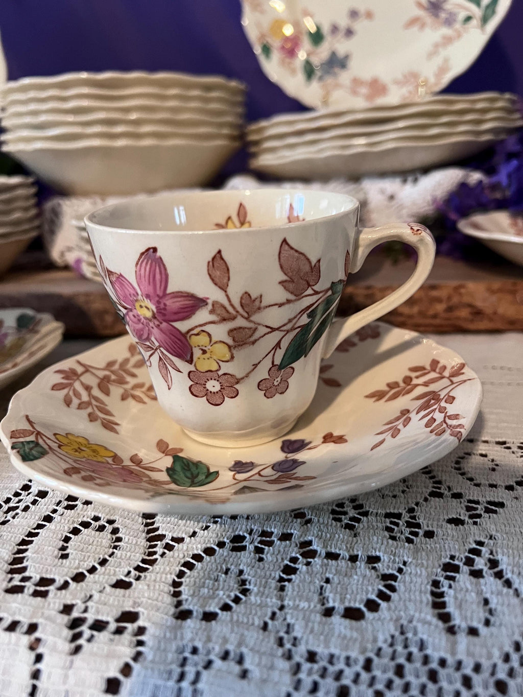 Vintage J&G Meakin "Cotswold" Ironstone Dinnerware Set
