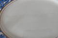 Vintage Myott Son & Co "Ye Olde Willow" Large Oval Platter with Gold Trim