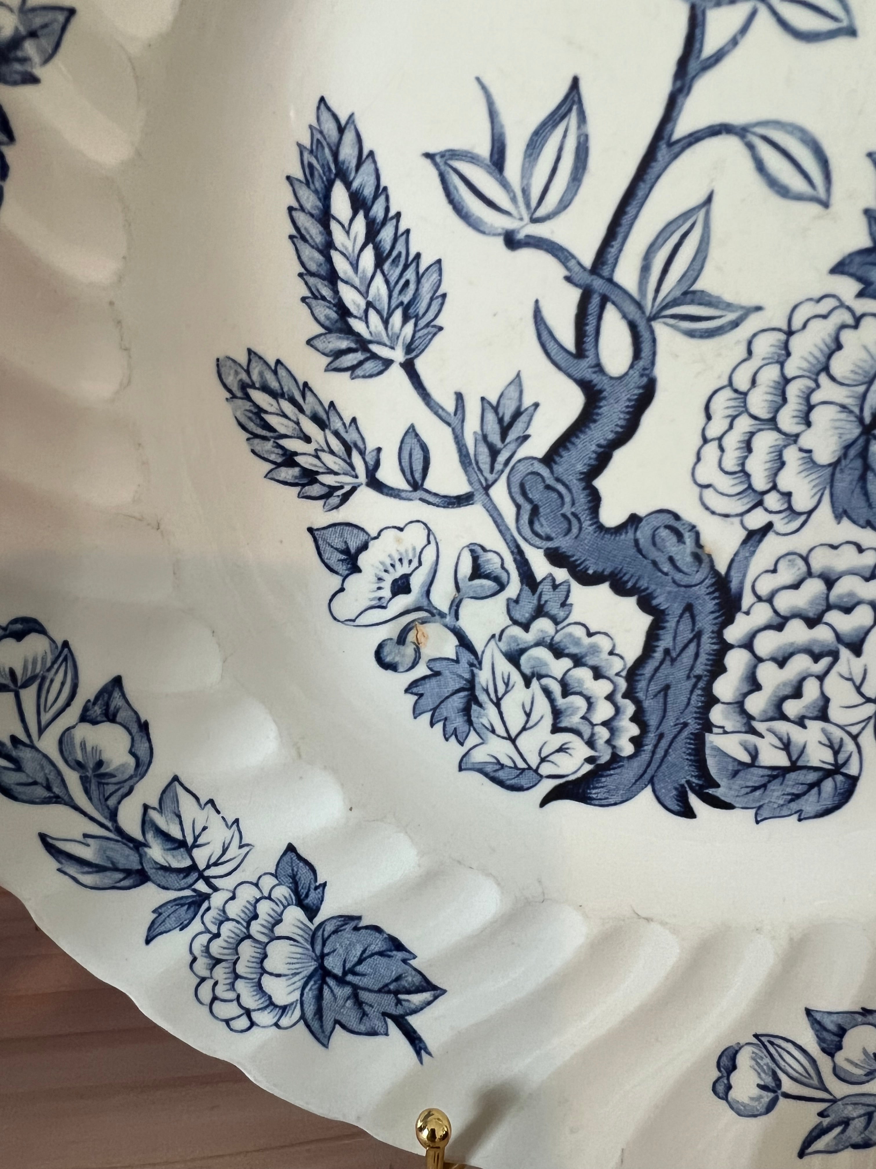 Royal Wessex by Swinnertons - Indian Tree Blue Dinner Plates (Set of 2)
