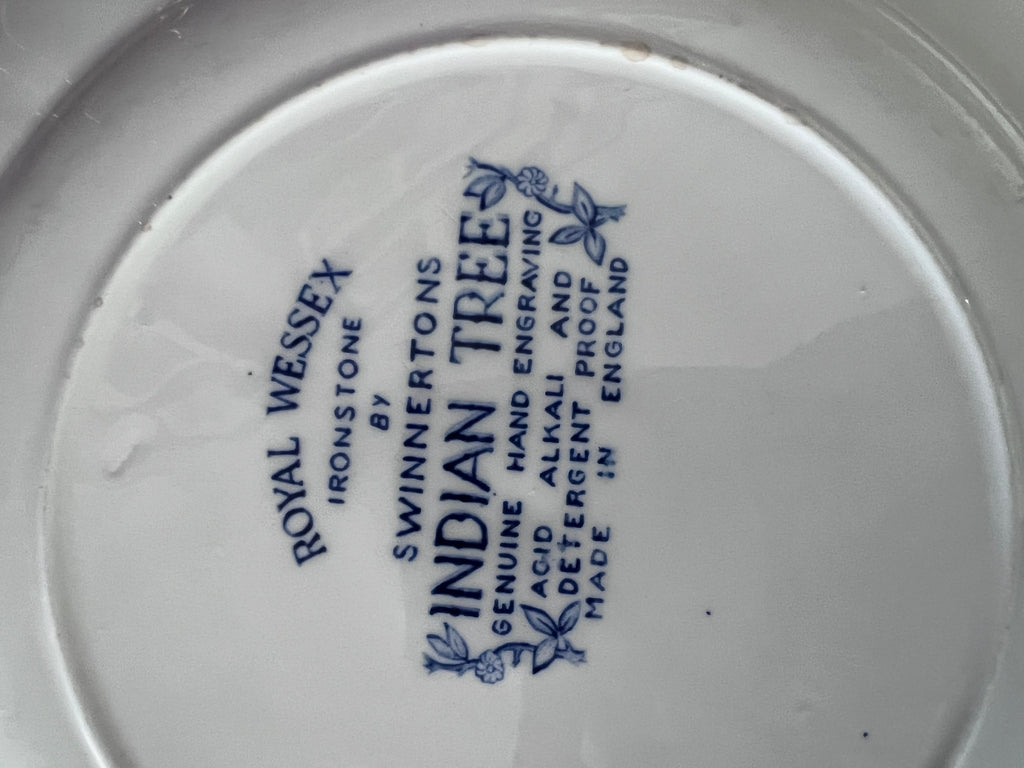 Royal Wessex by Swinnertons - Indian Tree Blue Dinner Plates (Set of 2)