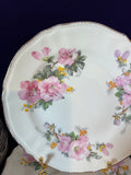 Vintage Sovereign Potters Apple Blossom Plates - Set of 10 Salad & 10 Bread Plates, Mid-Century Canadian Earthenware, Grandmillennial Tea Party