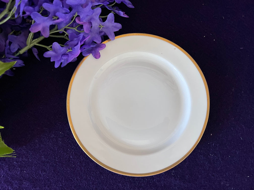 Grand Turn-of-the-Century Limoges France White & Gold Estate Dinner Service - 93 Pieces