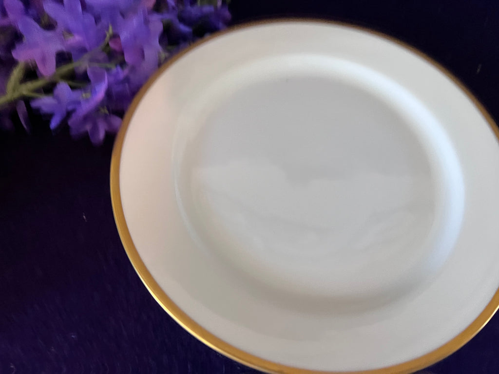 Grand Turn-of-the-Century Limoges France White & Gold Estate Dinner Service - 93 Pieces