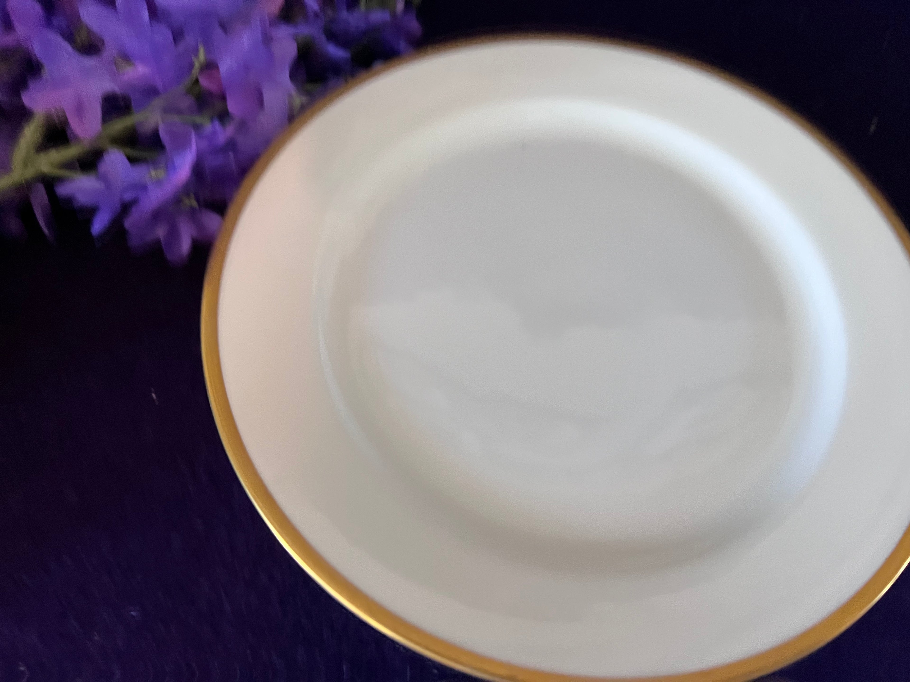 Grand Turn-of-the-Century Limoges France White & Gold Estate Dinner Service - 93 Pieces