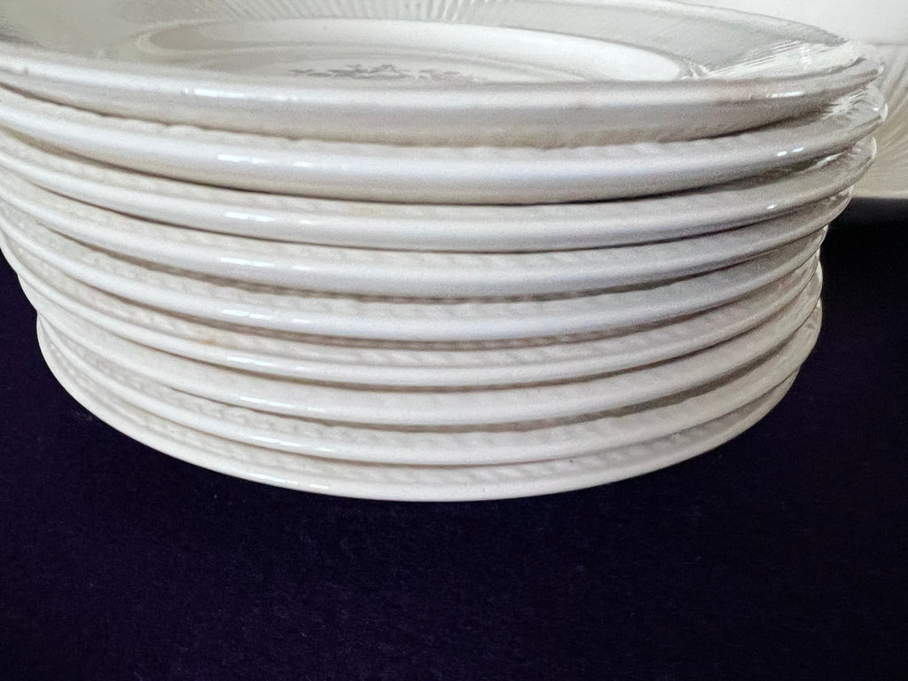 Vintage Wedgwood "Conway" Fine China Dinnerware Set – Made in England