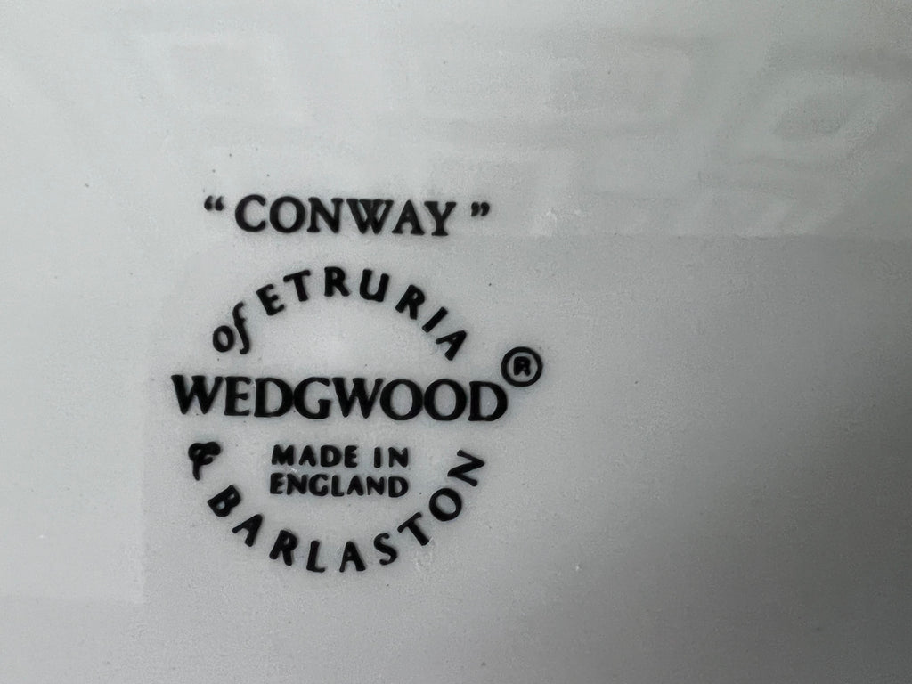 Vintage Wedgwood "Conway" Fine China Dinnerware Set – Made in England