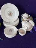 Vintage Wedgwood "Conway" Fine China Dinnerware Set – Made in England