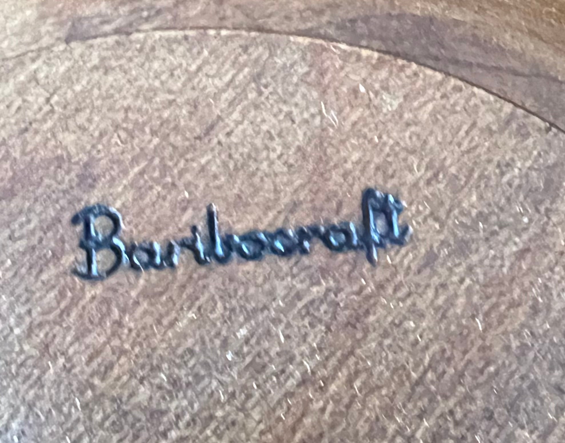 Vintage Baribocraft Canada Mid-Century Modern Carved Wooden Salad Bowls - Set of 4