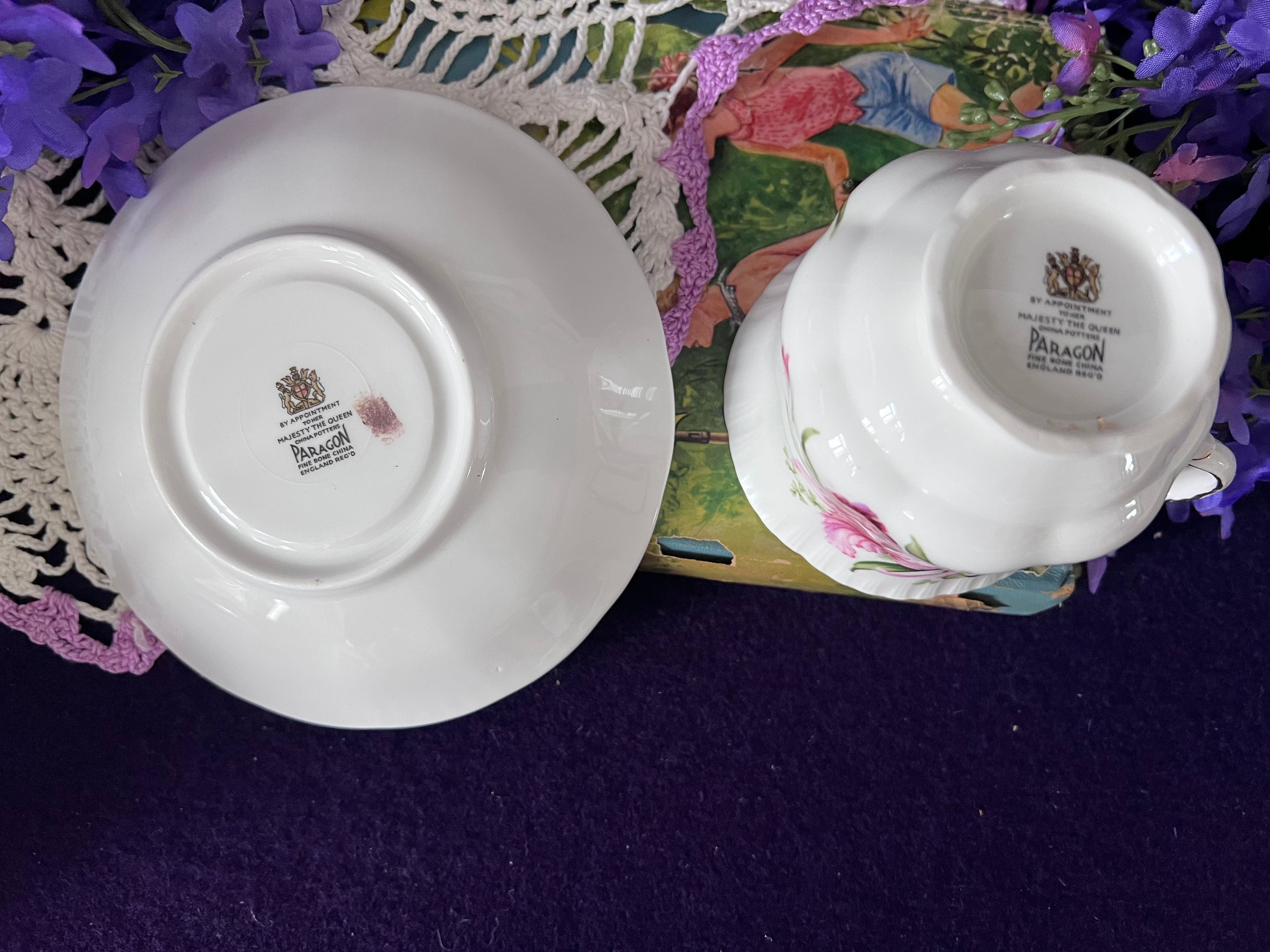 Curated Vintage English Bone China Teacups — Choose Your Style