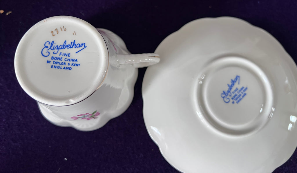 Curated Vintage English Bone China Teacups — Choose Your Style
