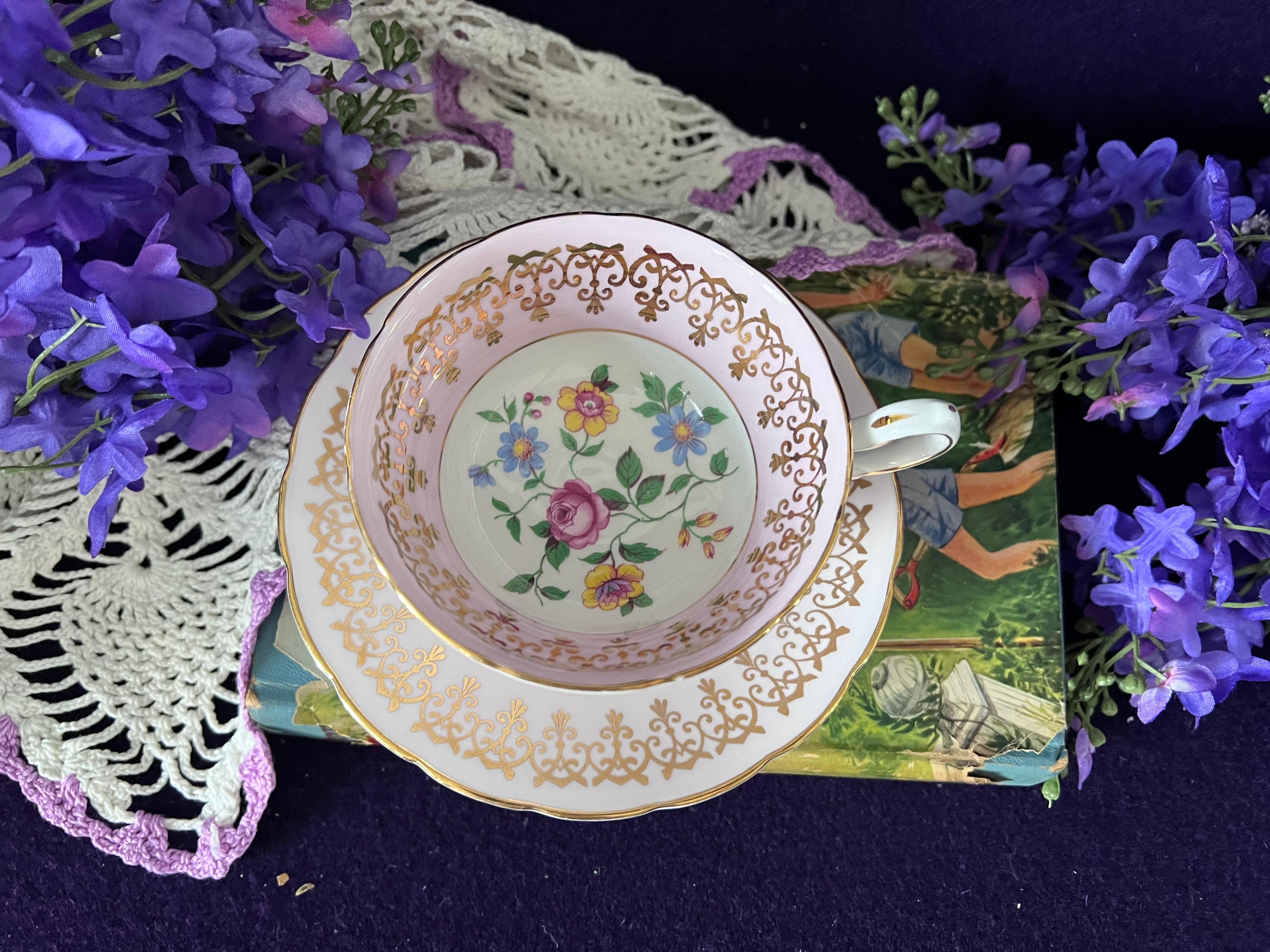 Curated Vintage English Bone China Teacups — Choose Your Style