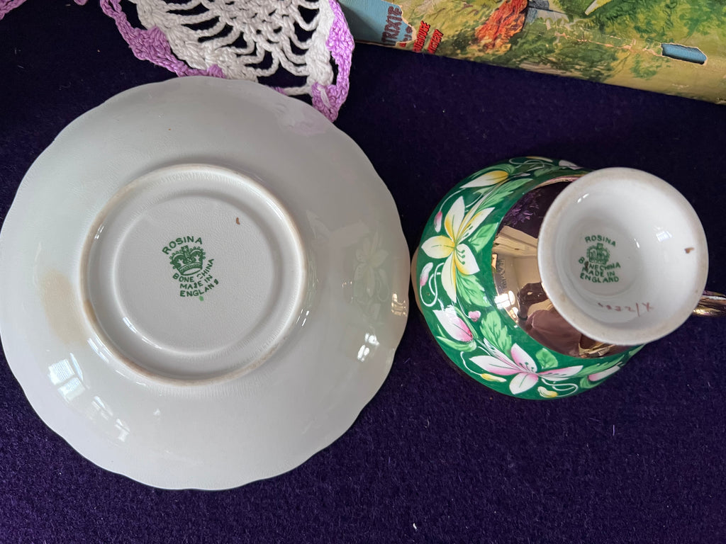 Curated Vintage English Bone China Teacups — Choose Your Style