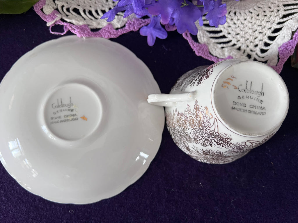 Curated Vintage English Fine Bone China Teacup & Saucer Sets — Choose Your Style