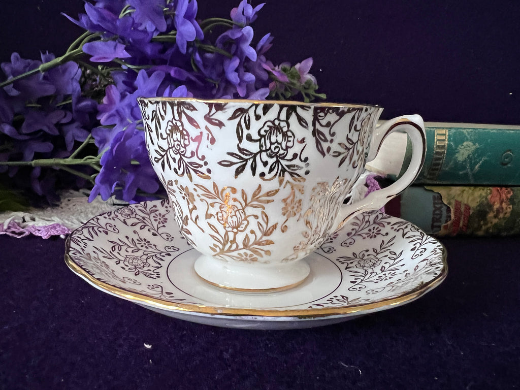 Curated Vintage English Fine Bone China Teacup & Saucer Sets — Choose Your Style
