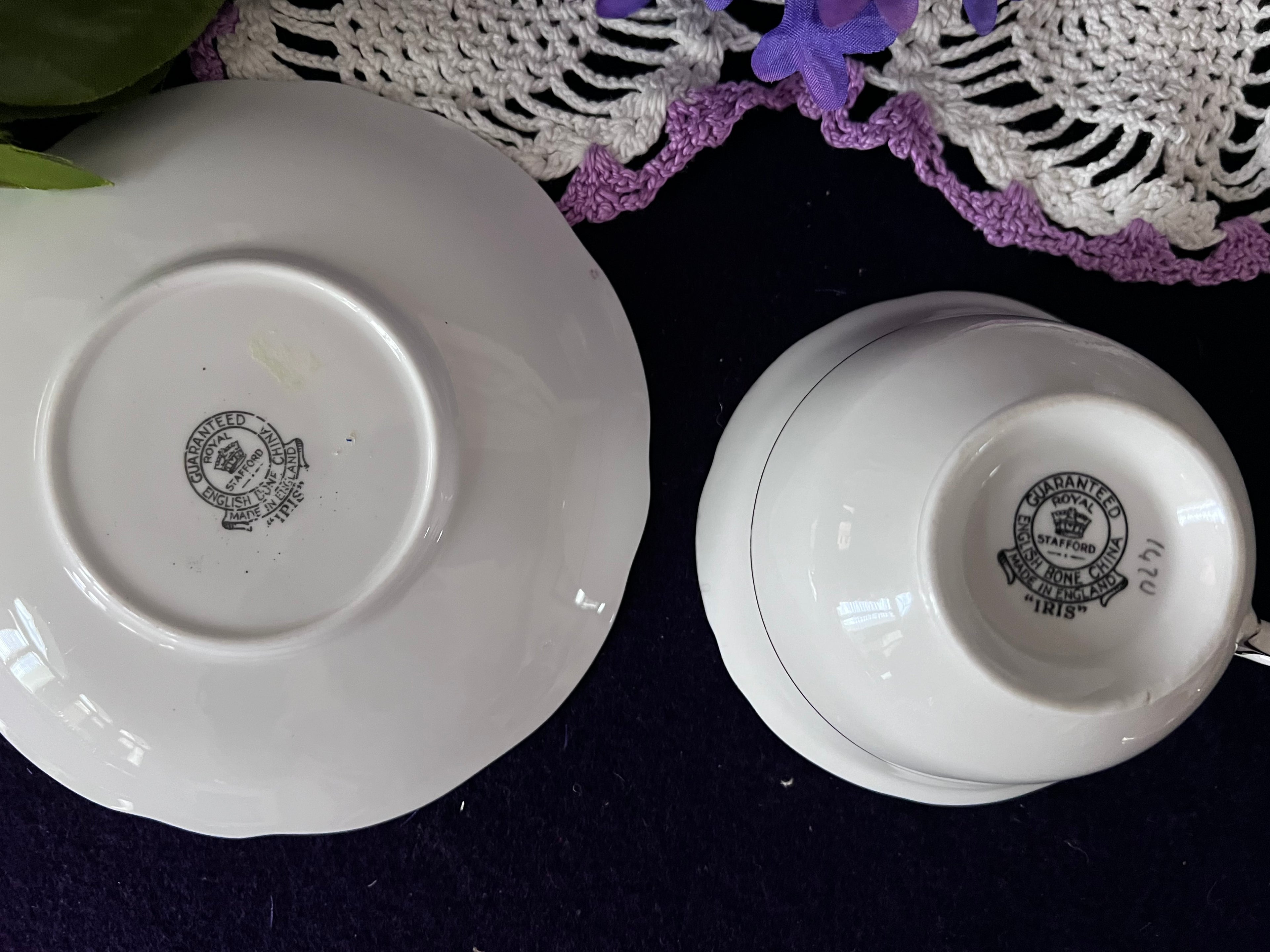 Curated Vintage English Fine Bone China Tea Sets — Choose Your Style