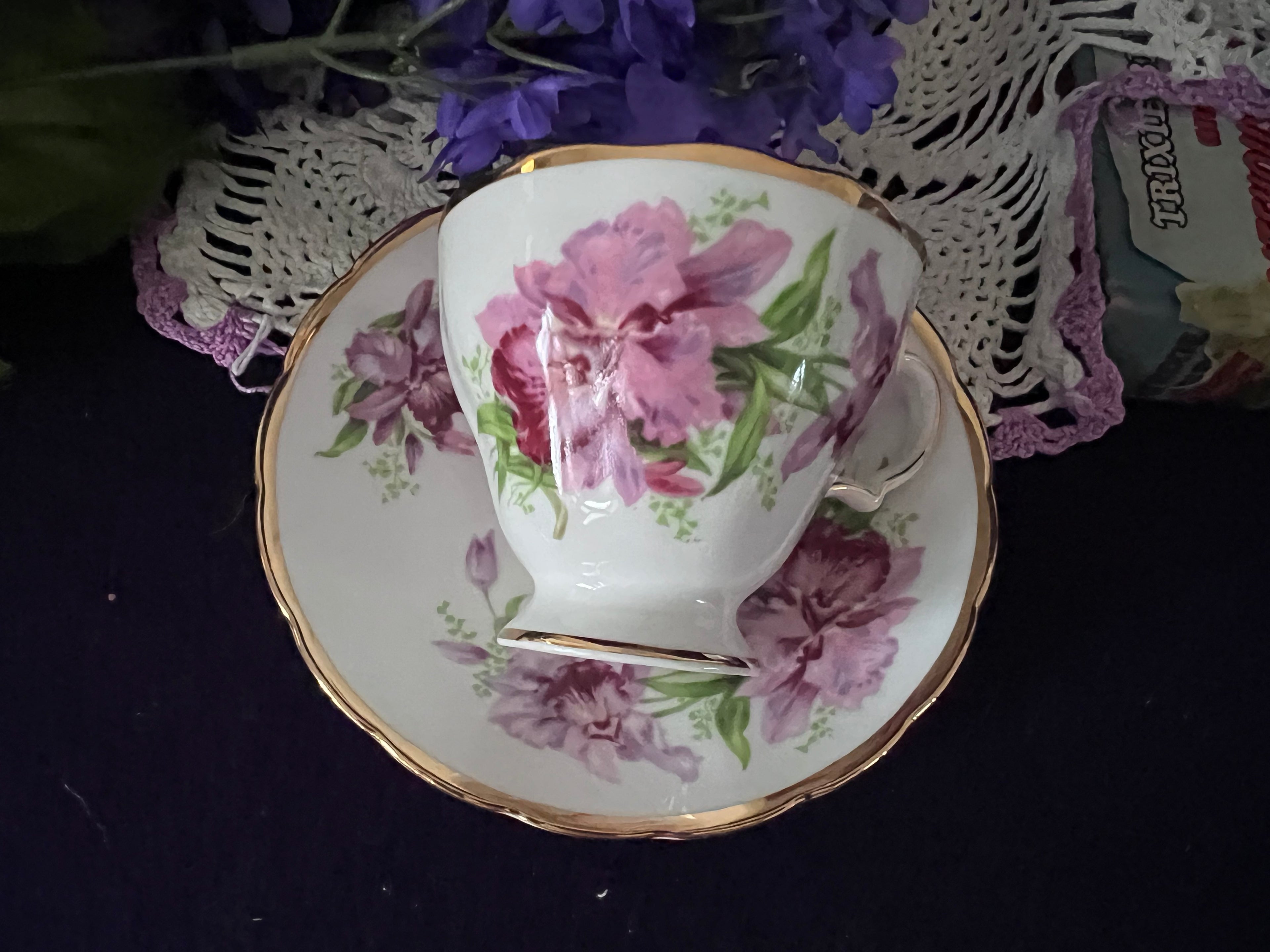 Curated Vintage English Fine Bone China Tea Sets — Choose Your Style