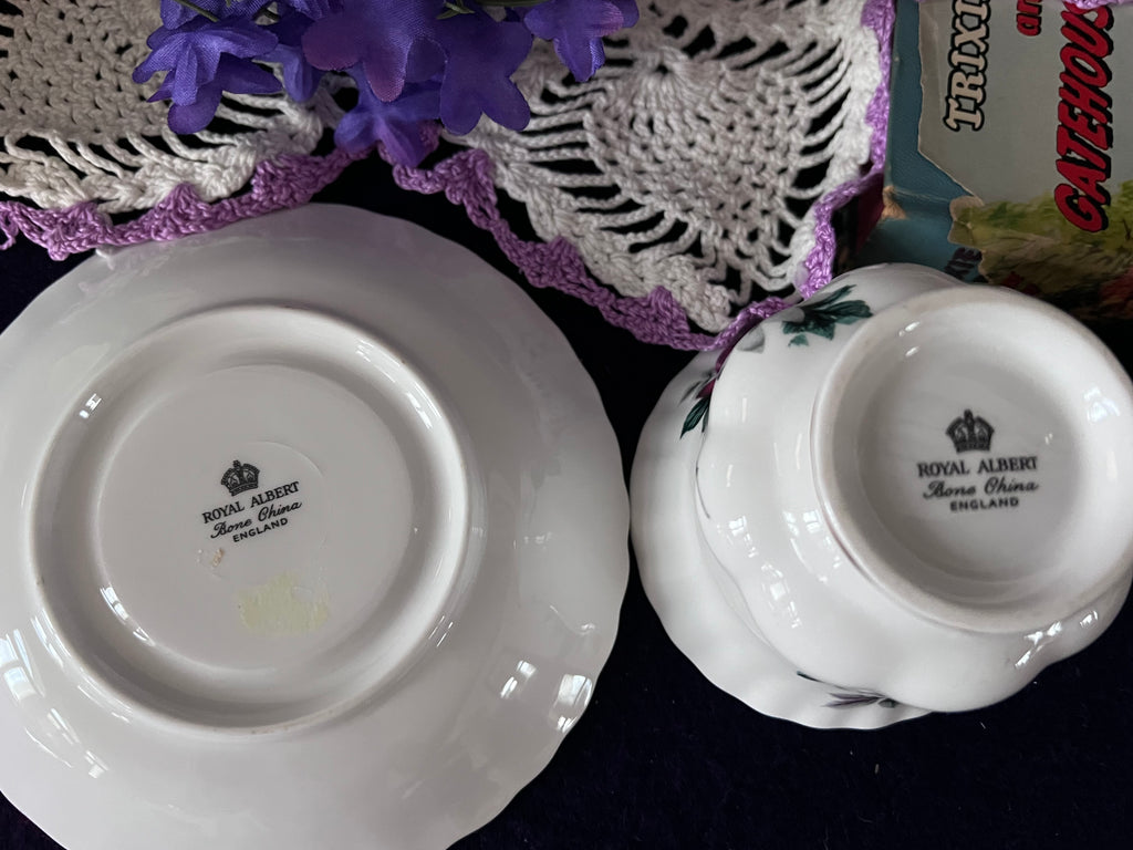 Curated Vintage English Fine Bone China Tea Sets — Choose Your Style