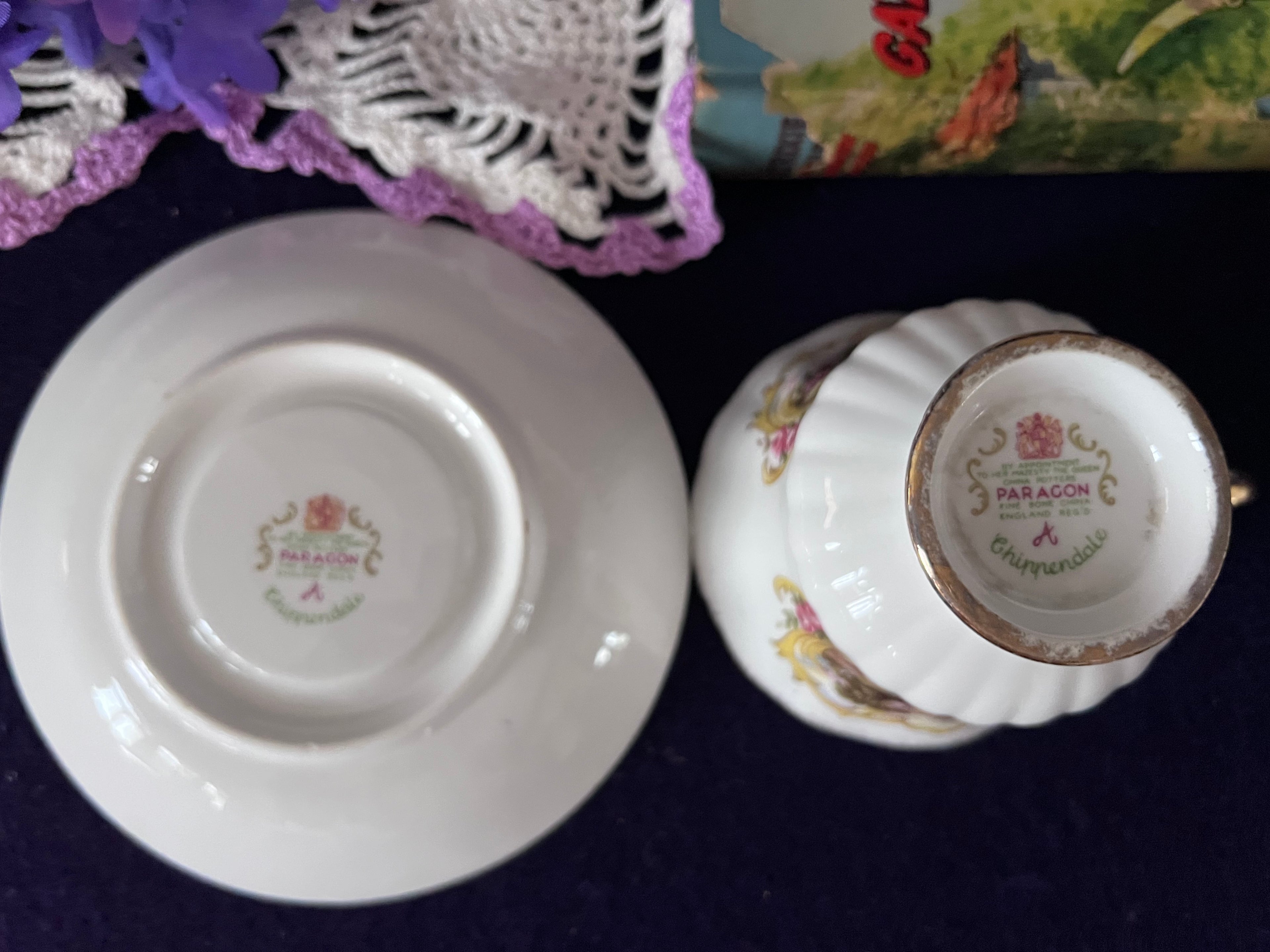 Curated Vintage English Fine Bone China Tea Sets — Choose Your Style