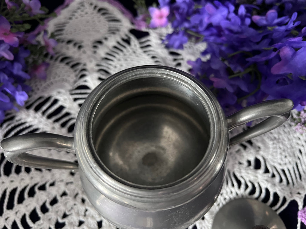Royal Holland Pewter Tea Service, 3-Piece | Mid-Century Dutch Vintage Pewter