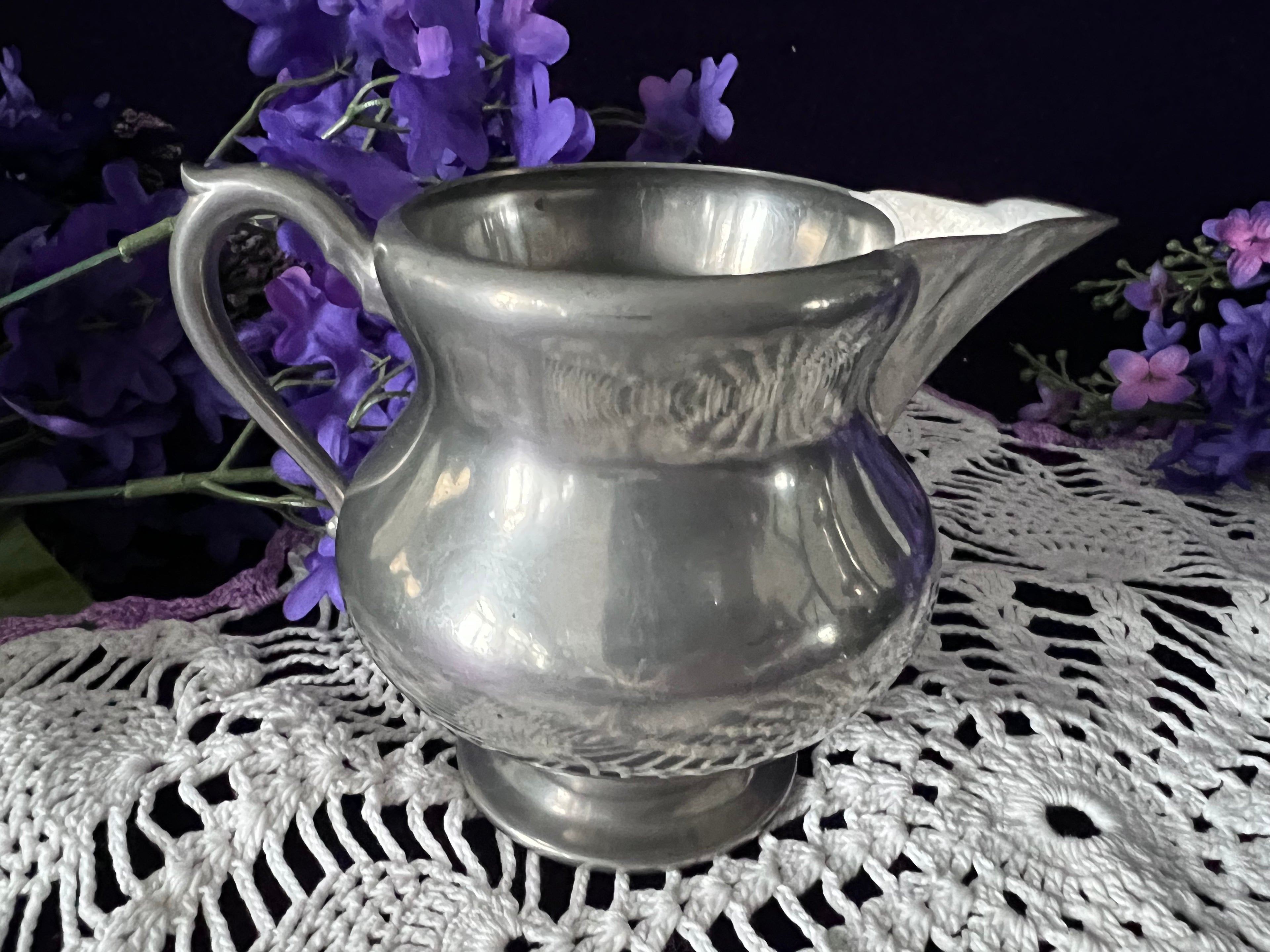 Royal Holland Pewter Tea Service, 3-Piece | Mid-Century Dutch Vintage Pewter