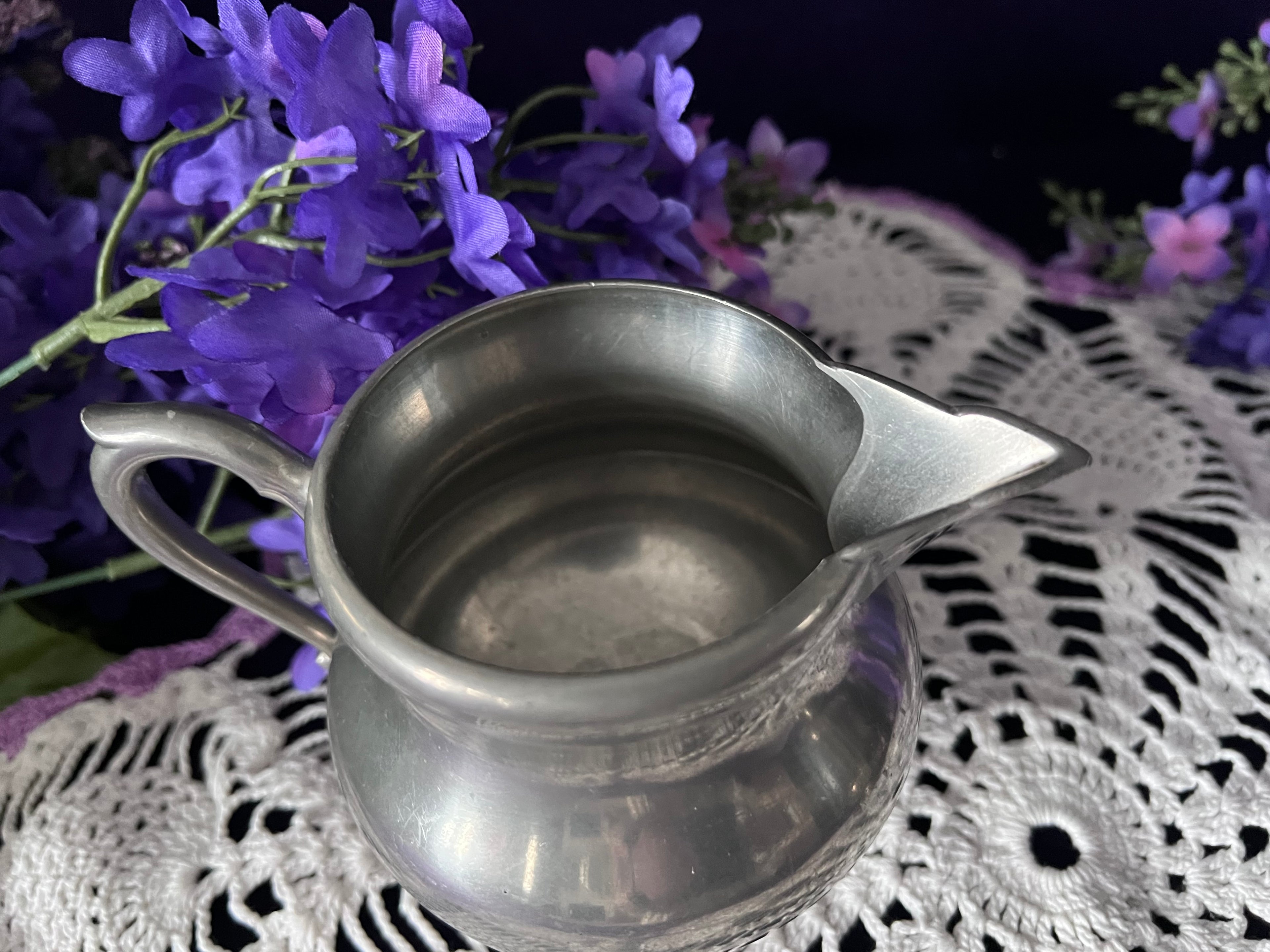 Royal Holland Pewter Tea Service, 3-Piece | Mid-Century Dutch Vintage Pewter