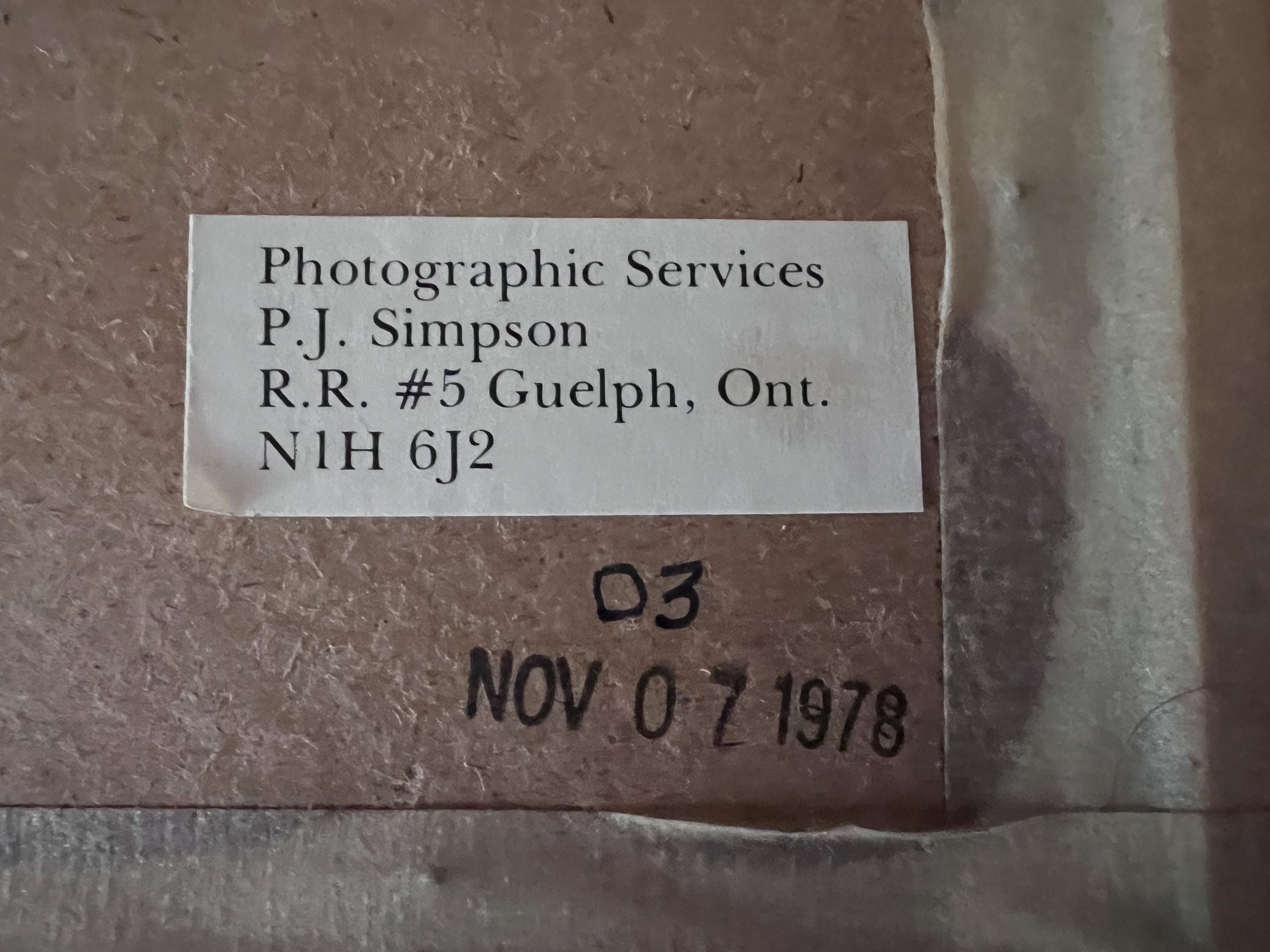 Rare 1978 Mennonite Horse & Buggy Silhouette Photographic Suite - Set of 3