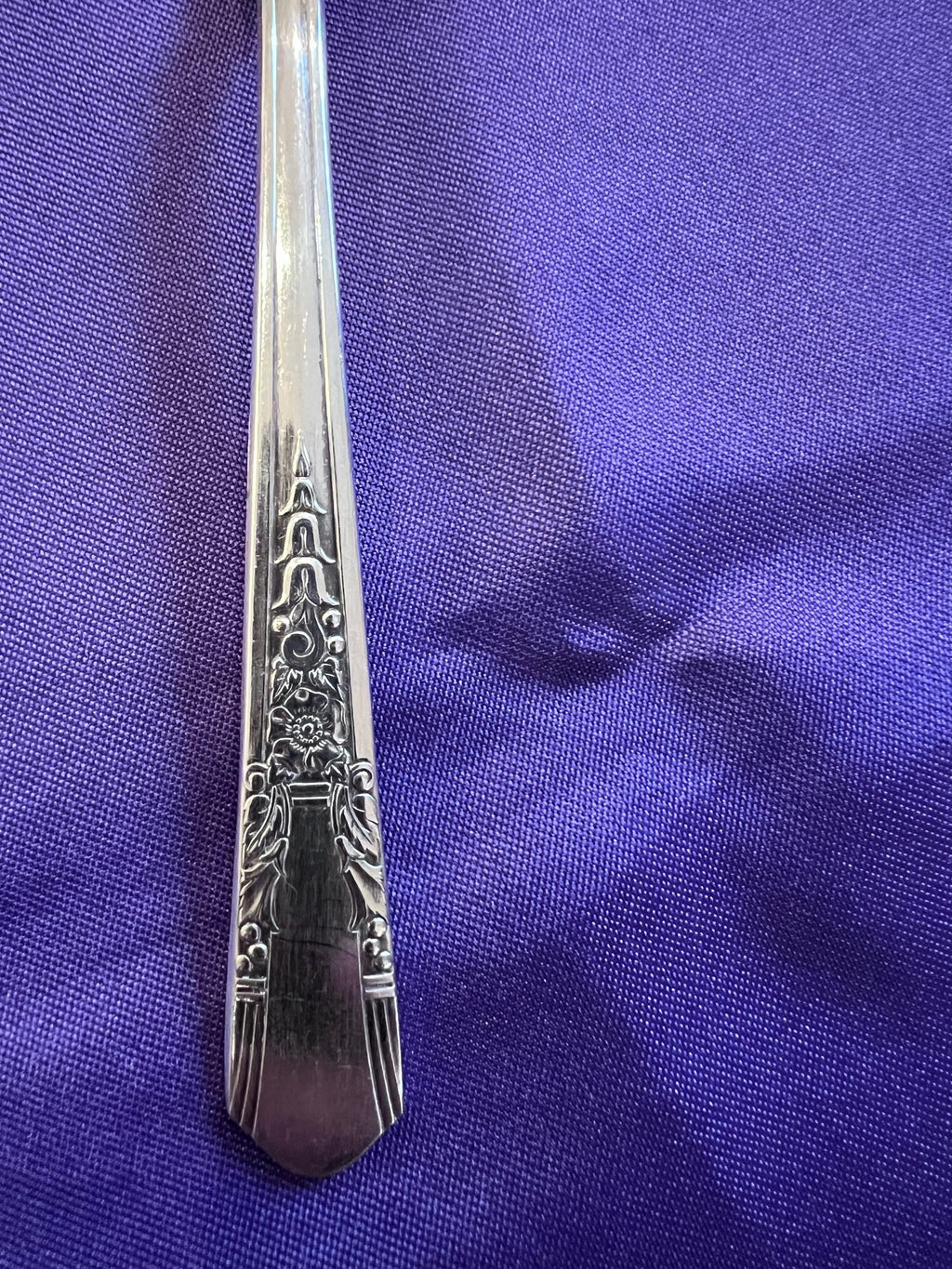 Vintage Lady Ann Silverplate Flatware Set – Simeon L. & George H. Rogers Mid-Century Sterling