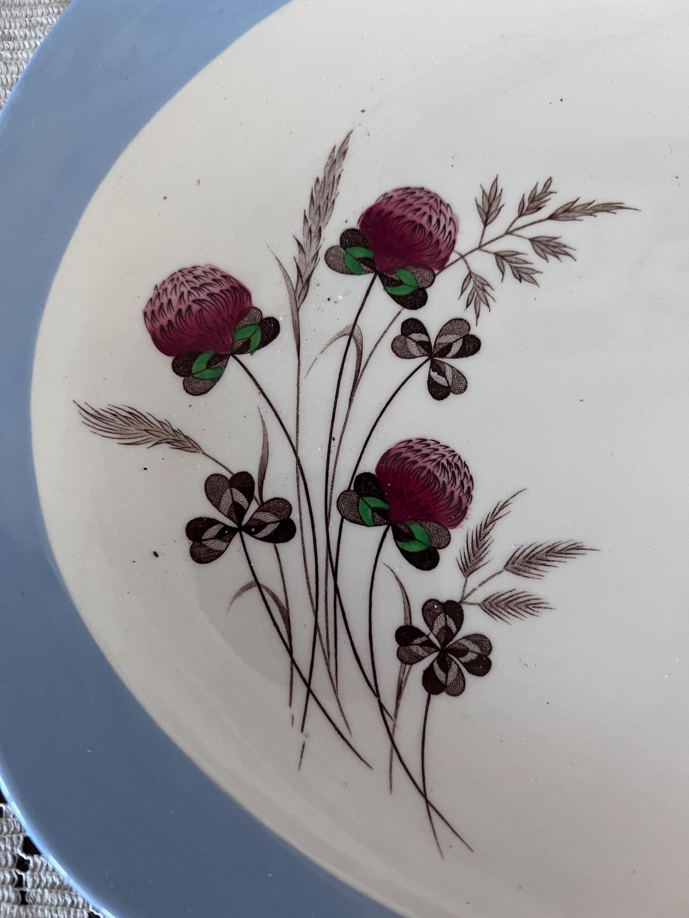 Copeland Spode Summer Days Grand Serving Set – Rare Gravy Boat with Underplate & Two Oval Platters – S3304 Vintage England