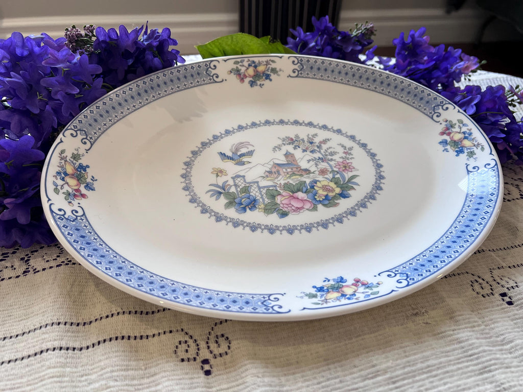 Royal Albert Songbird Platter | New Romance Series Fine English Bone China Serving Tray