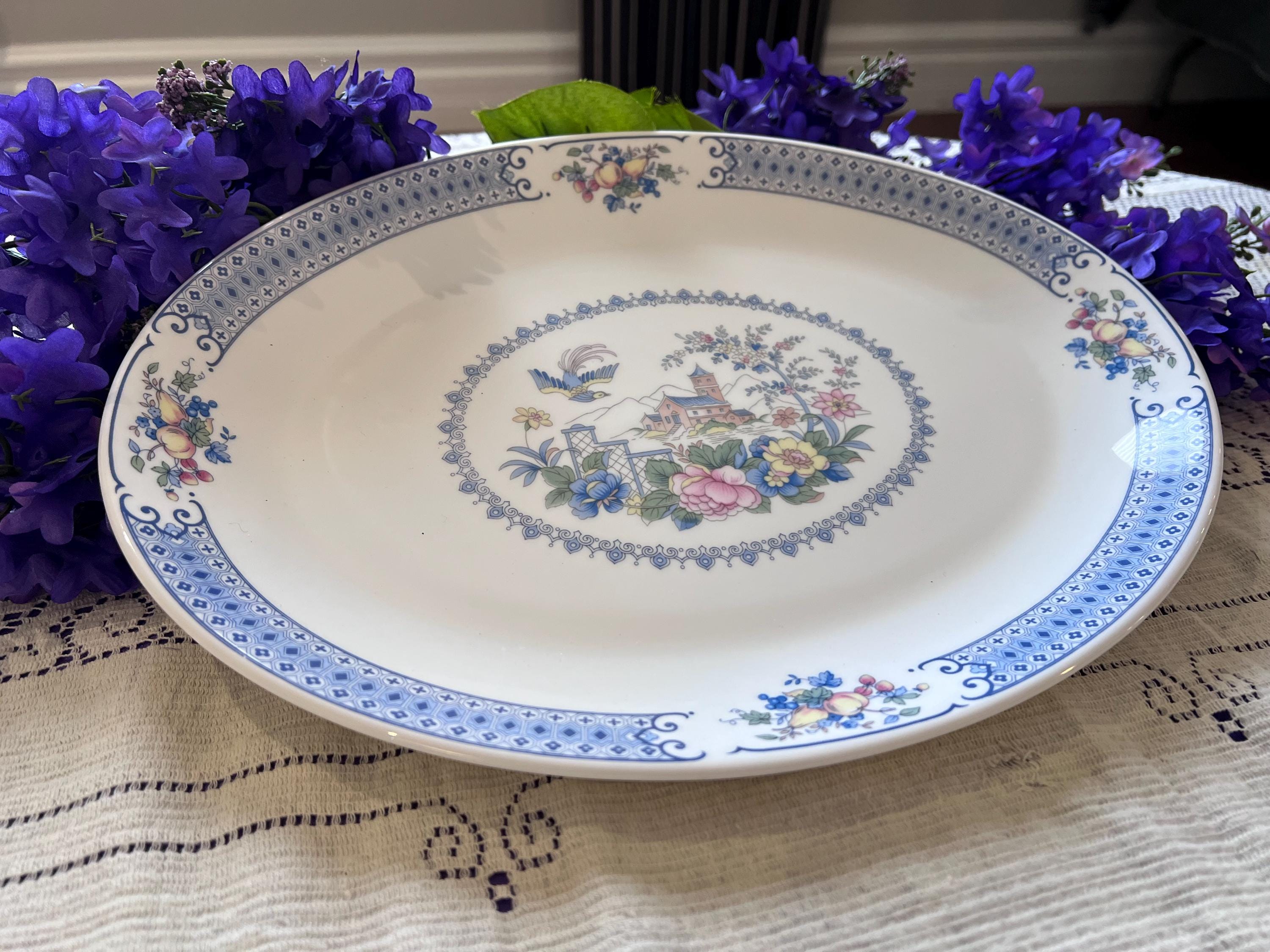 Royal Albert Songbird Platter | New Romance Series Fine English Bone China Serving Tray